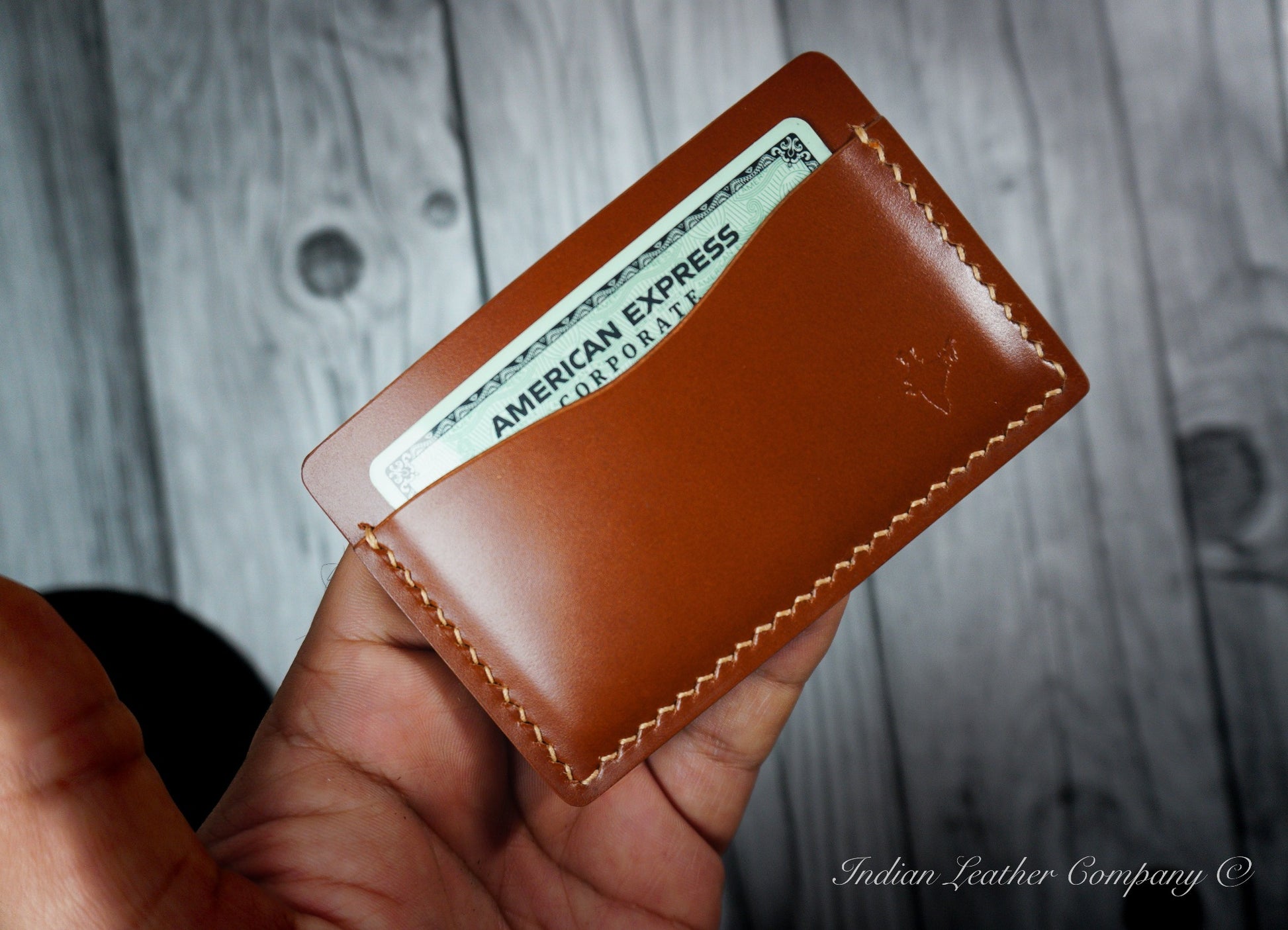 Leather Card wallet by Indian leather Company