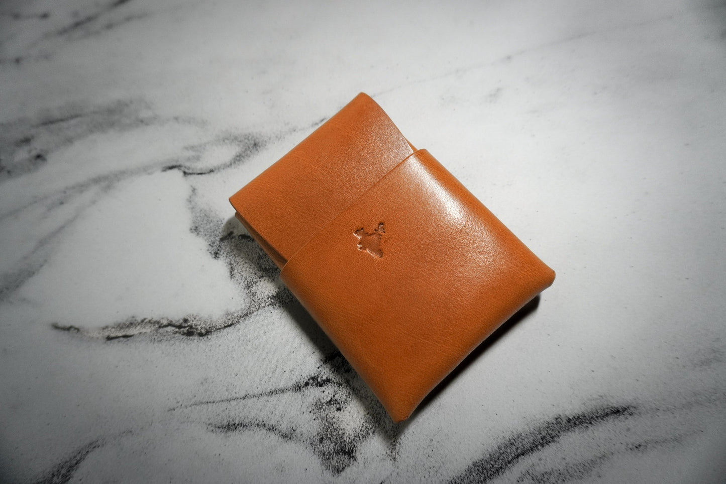 Natural Tan coloured leather wallet by Indian Leather