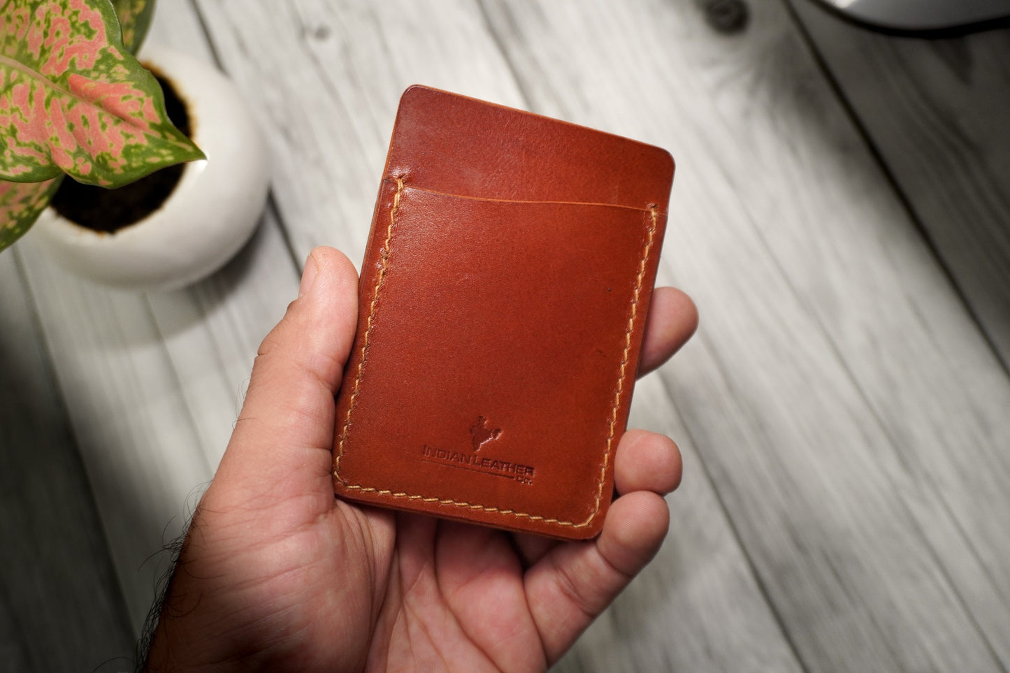 Premium Handmade card wallet by Indian Leather Company