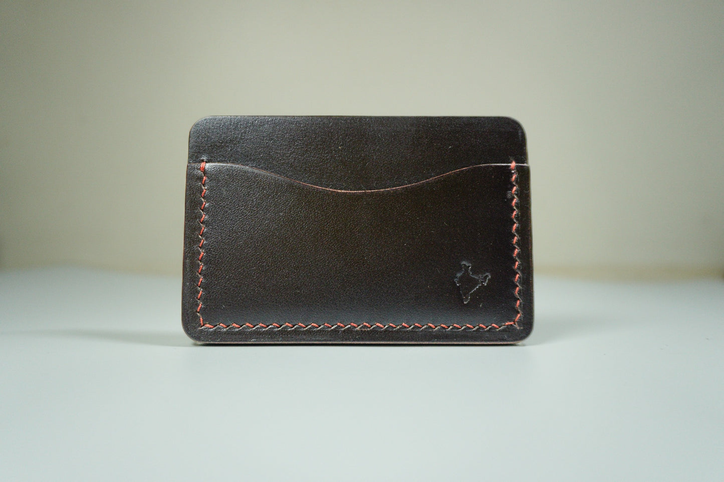 Dark Brown Leather card wallet by Indian Leather Company